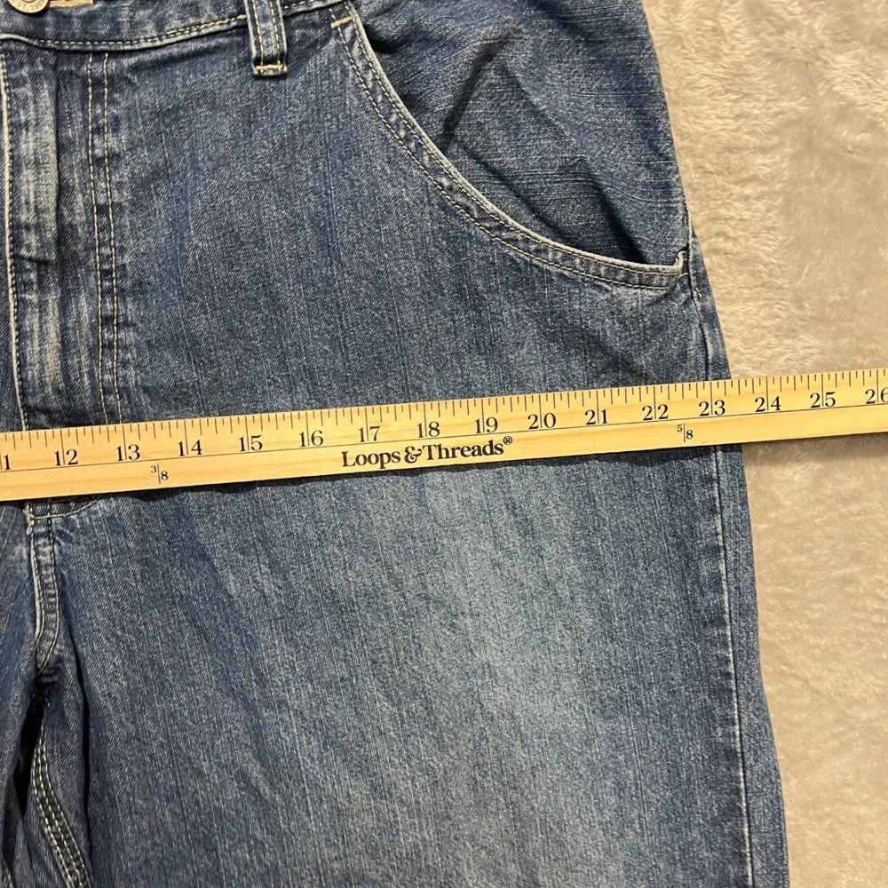 Vintage Gap Carpenter Jeans Mens 40x30 Blue Denim Utility Workwear Pants